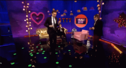 Tom Hiddleston Dance GIF. This 498 x 268 animated GIF is part of our tom hiddleston dancing collection. Related themes include dance, party. View the…