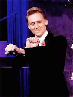 Tom Hiddleston Dancing GIF. This 244 x 324 animated GIF is part of our tom hiddleston dancing collection. Related themes include dancing. Created by…
