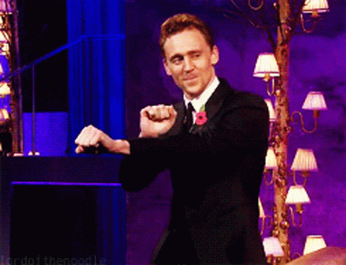Tom Hiddleston Handsome GIF. This 498 x 382 animated GIF is part of our tom hiddleston dancing collection. Related themes include dancing. Created by…