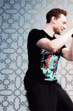 Tom Hiddleston Loki GIF. This 244 x 368 animated GIF is part of our tom hiddleston dancing collection. Related themes include dance, dancing. View the…