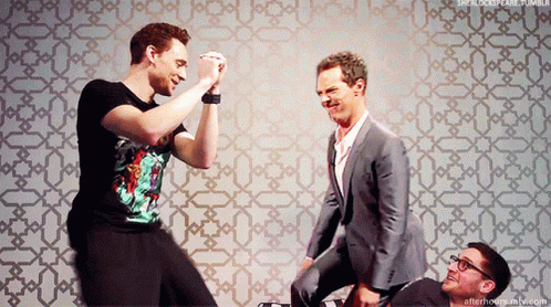 Tom Hiddleston Marvel GIF. This 498 x 278 animated GIF is part of our tom hiddleston dancing collection. Related themes include dance. Created by…