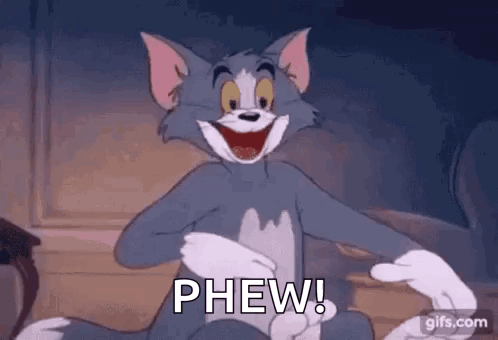 Tom Tom And Jerry GIF. This 498 x 340 animated GIF is part of our phew collection. Related themes include cat, hallelujah, thank god. Created by fabiim…