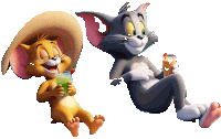 Tom Y Jerry Sticker