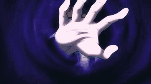 Tomura Stare GIF