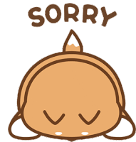 Ton Ton Friends Sorry Sticker