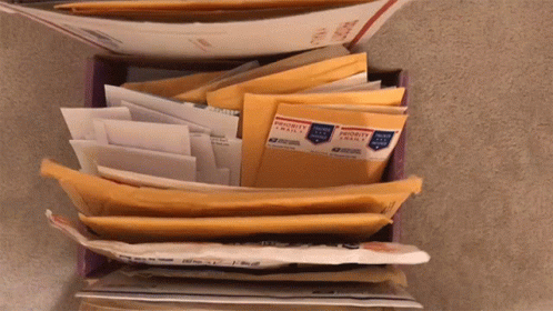 Tons Of Mail Hannah Fawcett GIF