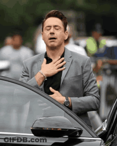 Tony Stark Robert Downey Jr GIF. This 399 x 498 animated GIF is part of our phew collection. Created by kartsriv. View the original animation, share it, or…