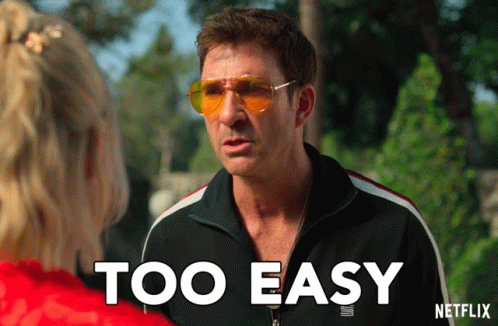 Too Easy Simple GIF
