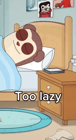 Too Lazy Twiddlefinger GIF
