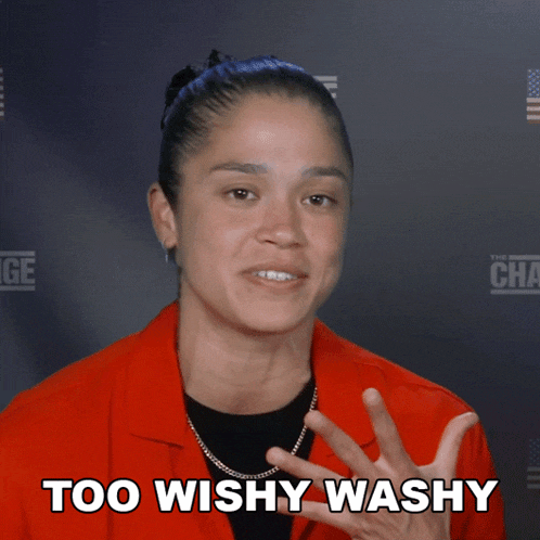 Too Wishy Washy Kaycee GIF