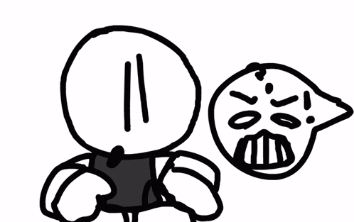 Toonman Shocked GIF
