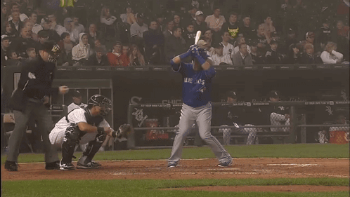 Toronto Blue Jays Jose Bautista GIF. This 498 x 281 animated GIF is part of our jose bautista collection. Related themes include baseball. Created by…