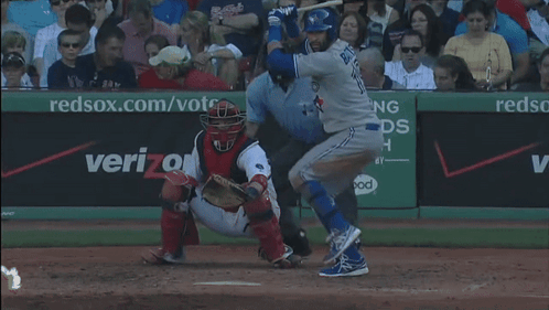 Toronto Blue Jays Jose Bautista GIF. This 498 x 281 animated GIF is part of our jose bautista collection. Related themes include baseball. Created by…