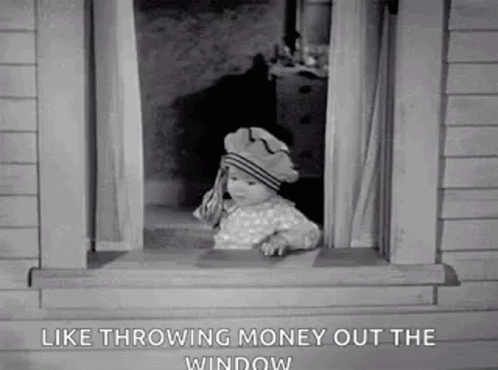 Tossing Money Out Free Money GIF