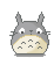 Totoro Jumping Sticker