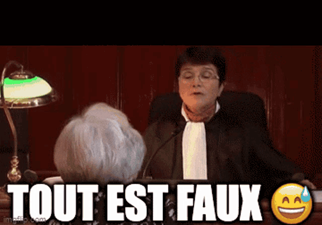 Tout Est Faux Faux GIF