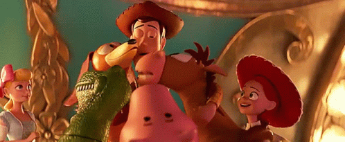Toy Story Group Hug GIF