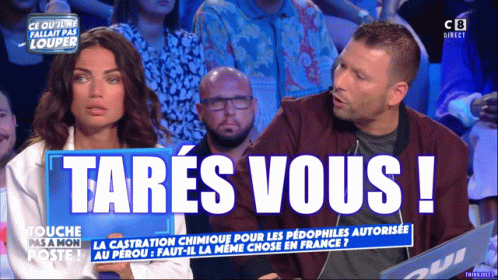 Tpmp Touche Pas A Mon Poste GIF. This 498 x 280 animated GIF is part of our fuyez pauvres fous collection. Created by ThinkJules. View the original…