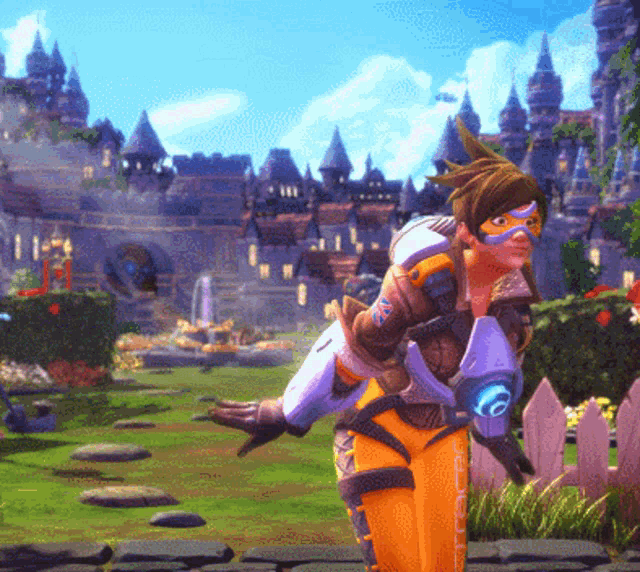 Tracer Overwatch GIF