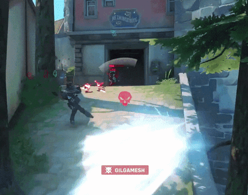 Tracer Widowmaker GIF. This 498 x 391 animated GIF is part of our tracer and widowmaker collection. Related themes include running, the flash, tracer…