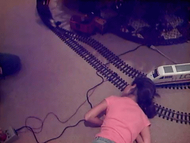 Train Accident GIF
