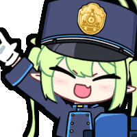 Train Anime Sticker