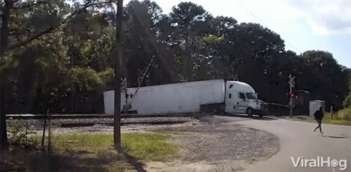 Train Wreck Train GIF