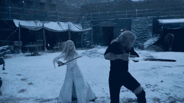 Training Ciri GIF