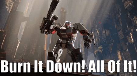 Transformers Megatron GIF