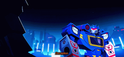 Transformers Soundwave GIF. This 498 x 230 animated GIF is part of our hahaha no transformers collection. Related themes include deception, transformers…