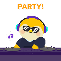 Transparent Happy Sticker