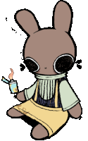 Transparent Lighter Zombi3bun Sticker