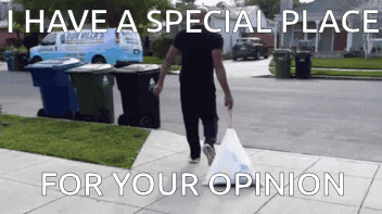 Trash Throw Away GIF. This 352 x 197 animated GIF is part of our taking out the trash collection. Created by PHen92. View the original animation, share it…