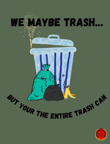 Trash Trash Can GIF