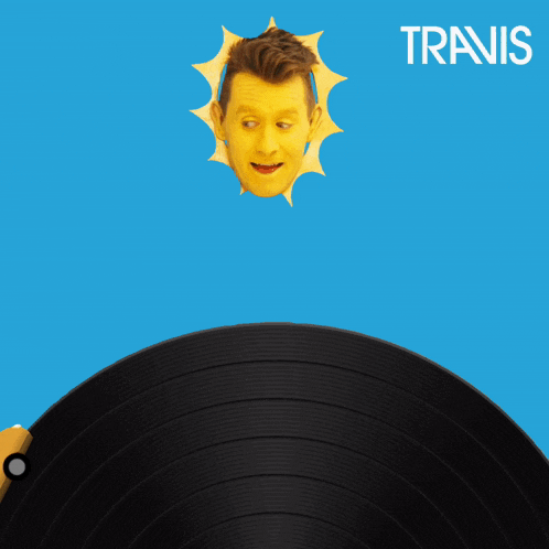 Travis Fran Healy GIF