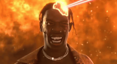 Travis Scott Mind Blown GIF