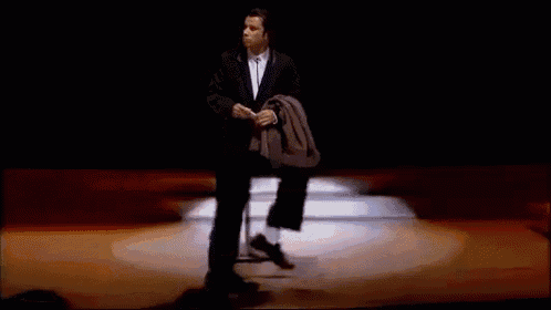 Travolta Baile GIF
