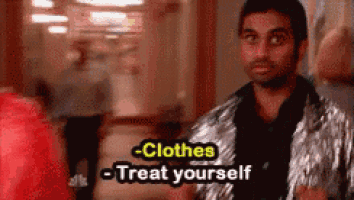 Treat Yo Self Parks And Rec GIF