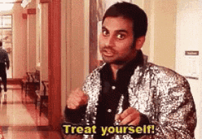 Treat Yourself GIF