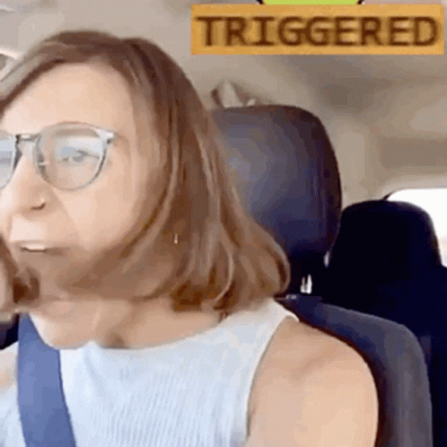 Trigger Triggered GIF. This 498 x 498 animated GIF is part of our triggered collection. Related themes include scream, screaming. Created by ReyEscajeda…