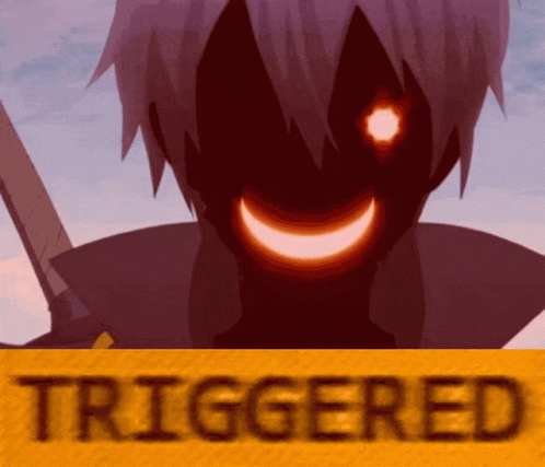 Triggered Anime GIF