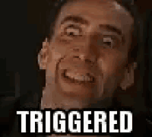 Triggered Nicolas Cage GIF