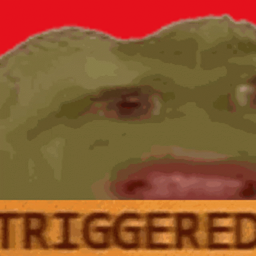 Triggered Pepe GIF