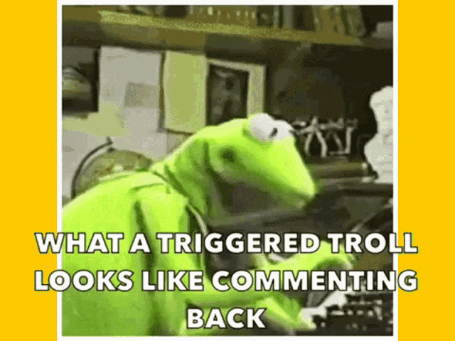 Triggered Troll GIF