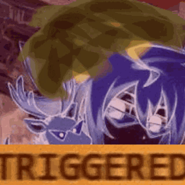 Triggered Zyro GIF