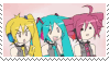 Triple Baka Miku Sticker