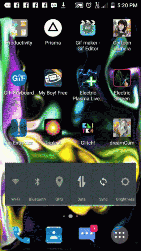 Trippy Keyboard GIF