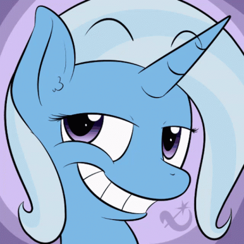 Trixie Lulamoon Eyebrow Wiggle GIF