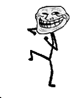 Troll Face Sticker