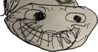 Troll Face Meme Sticker